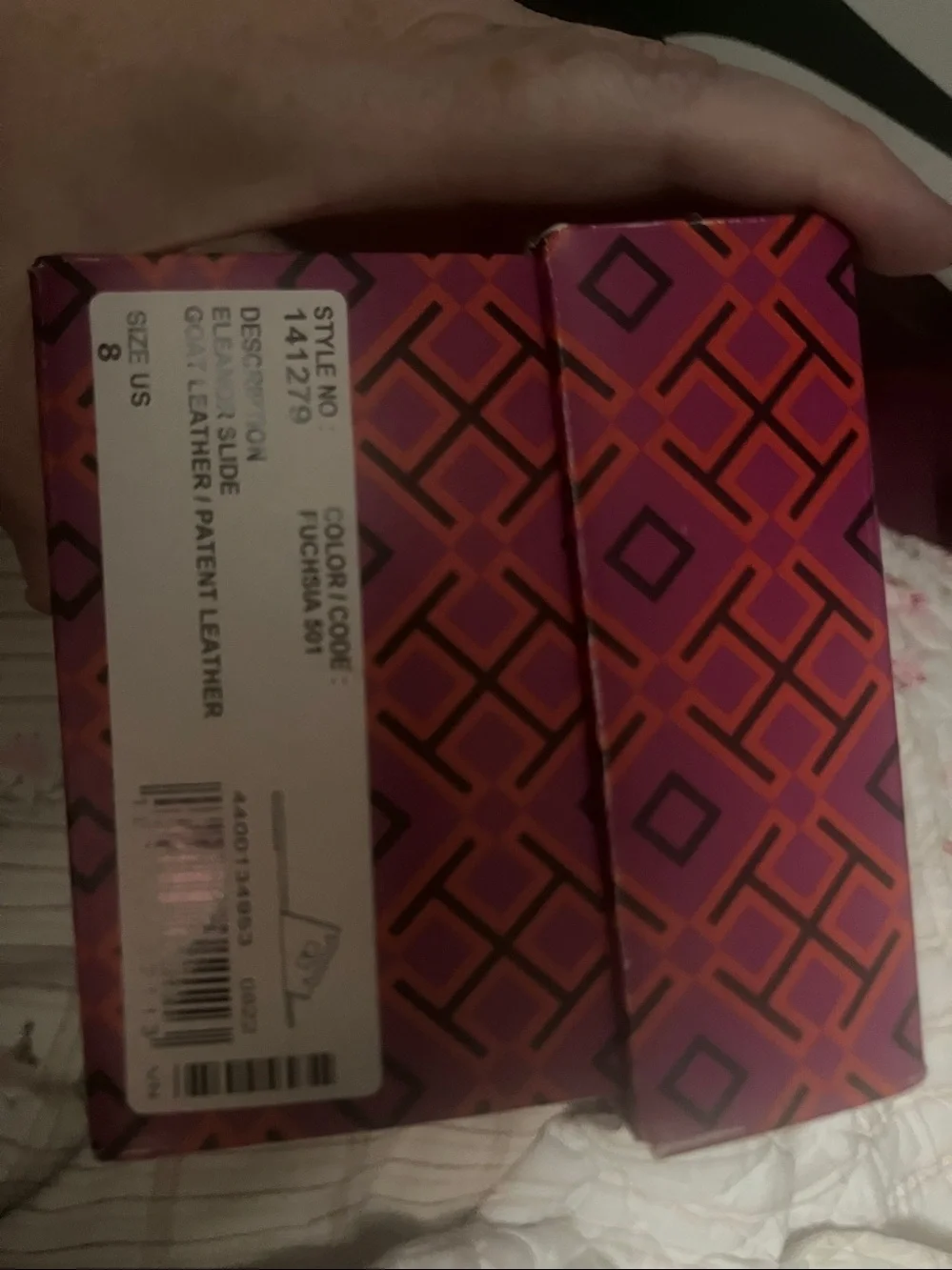 Tory Burch shiny patent
